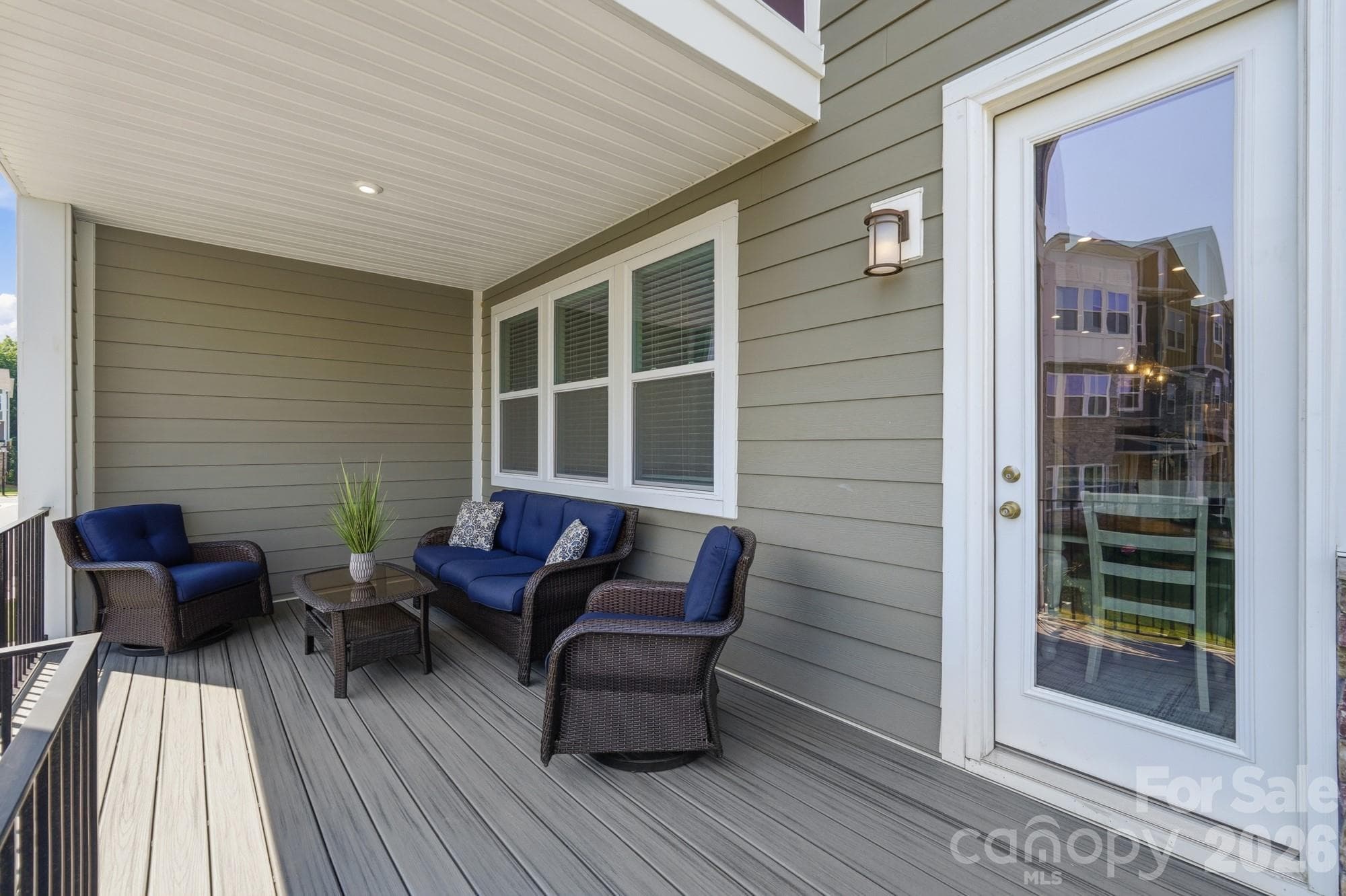 Covered patio off of the Dining Area - 2745 Ensemble Court, Charlotte