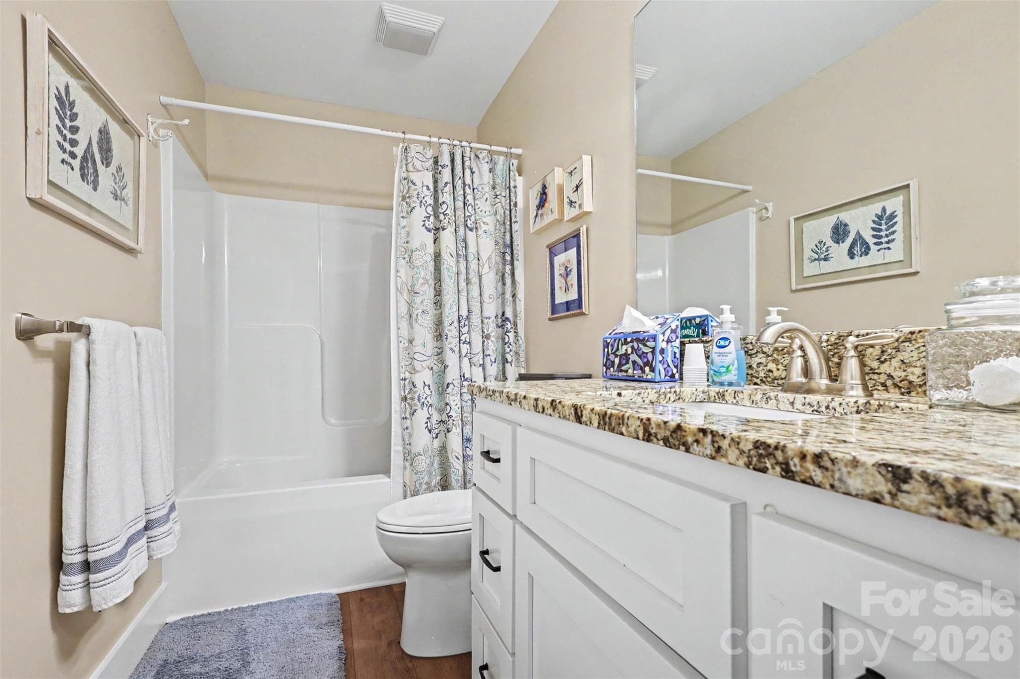 guest bathroom - 105 Kingston Place, Spindale