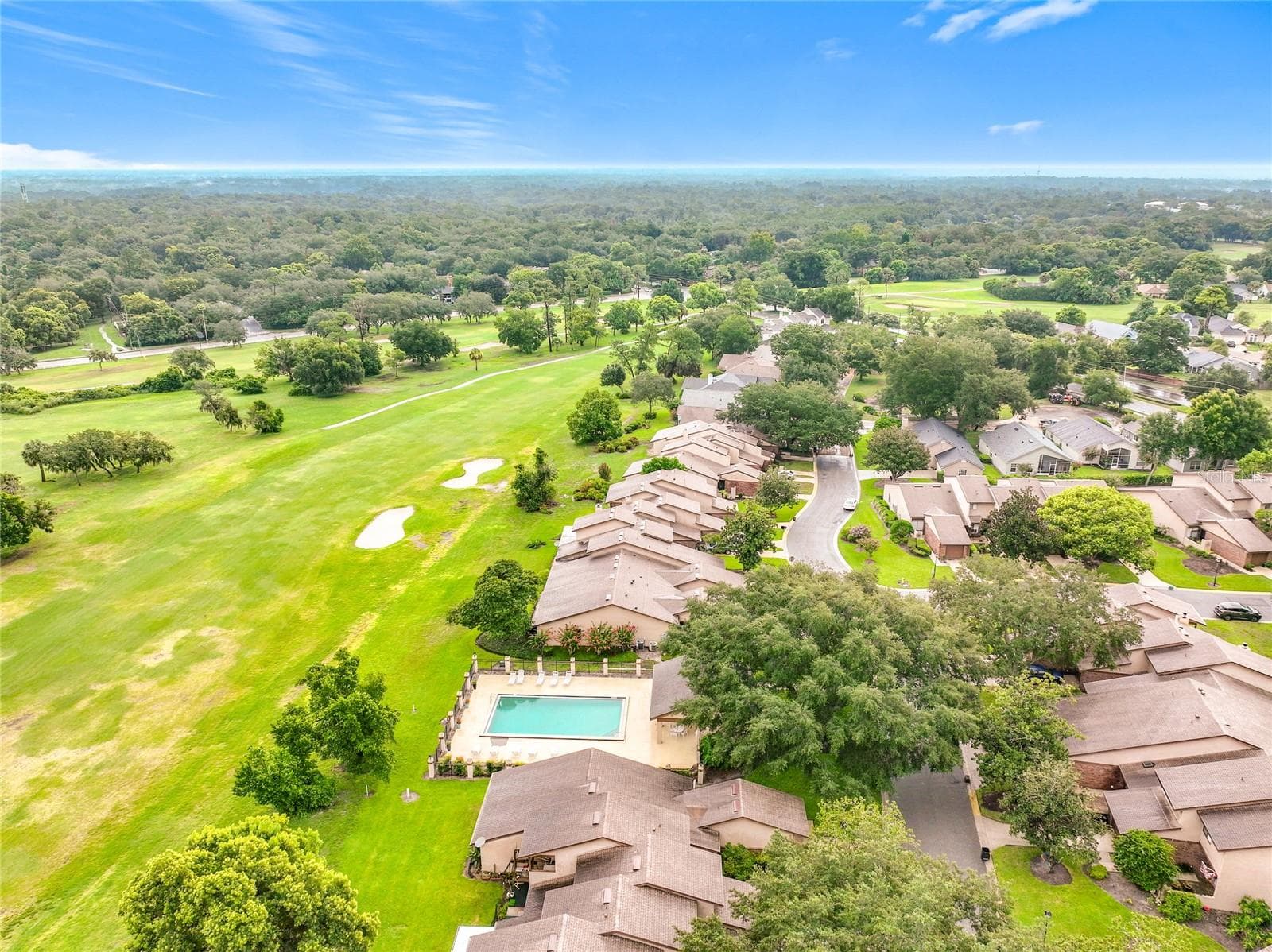Wekiva Golf Course Fairway 9 Looking East - 340 GOLFSIDE CV #340, LONGWOOD
