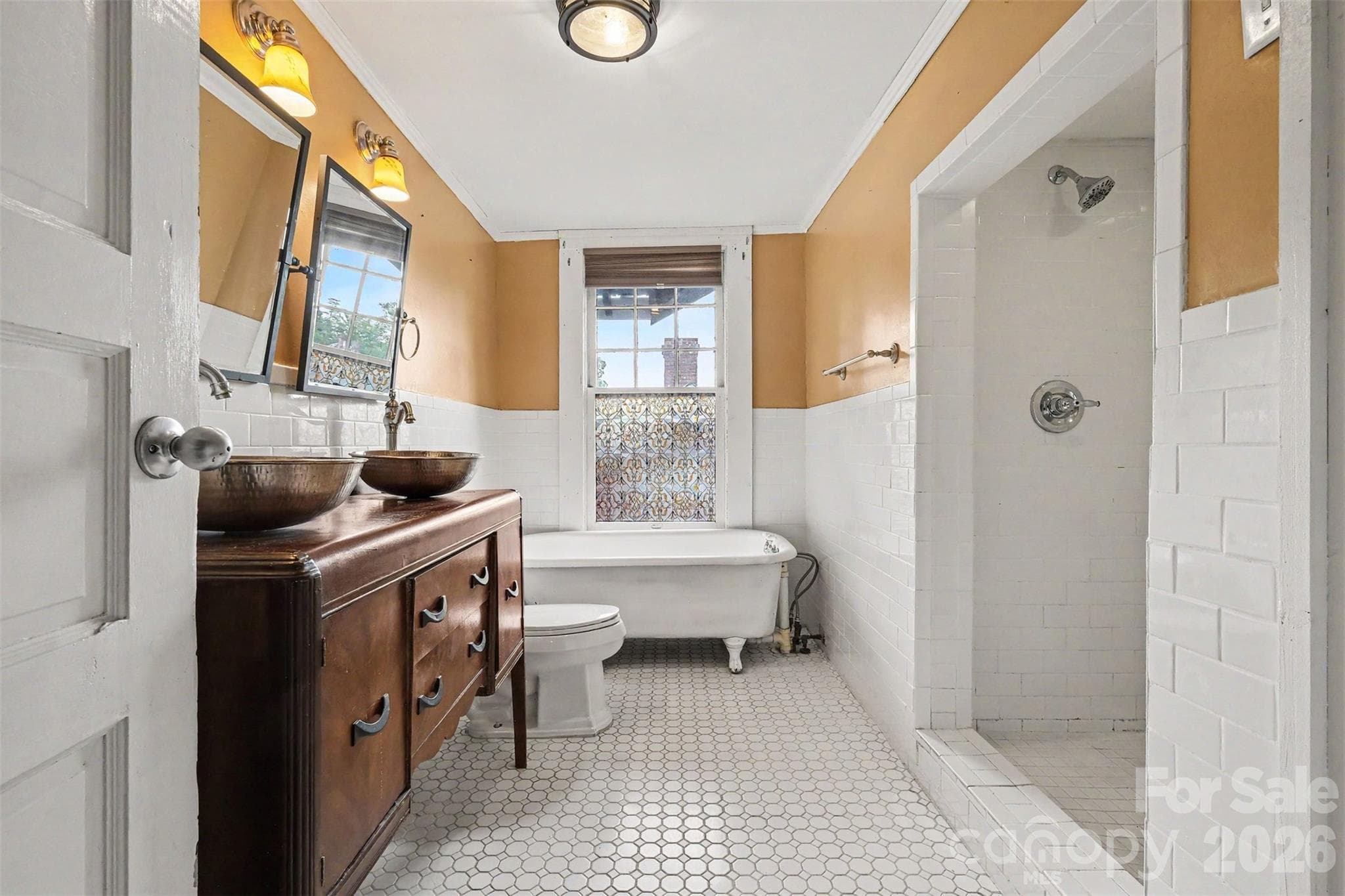 Bathroom Upstairs - 75 Cabarrus Avenue, Concord