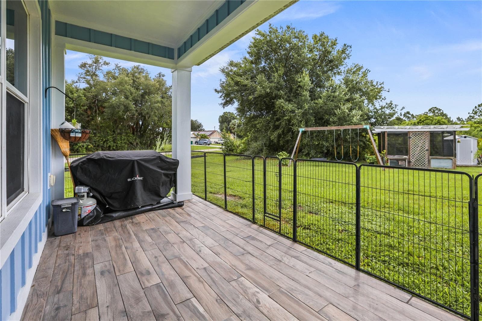 Back Porch - 306 CALENDAR ST, PORT CHARLOTTE