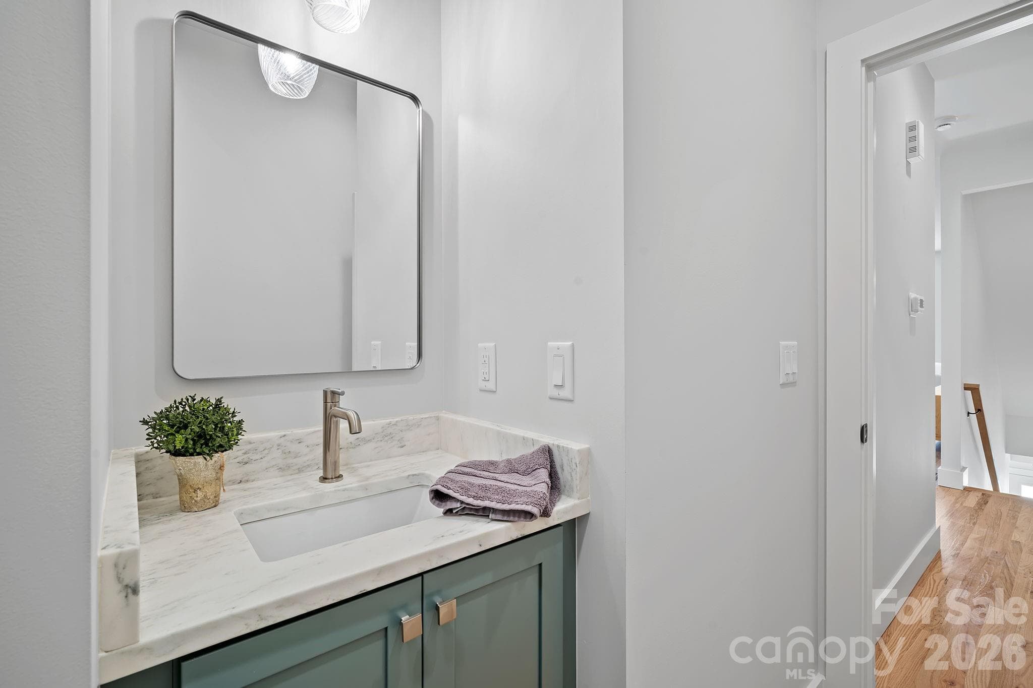 Powder Room on the Main Level - 9 Gudger Road, Asheville