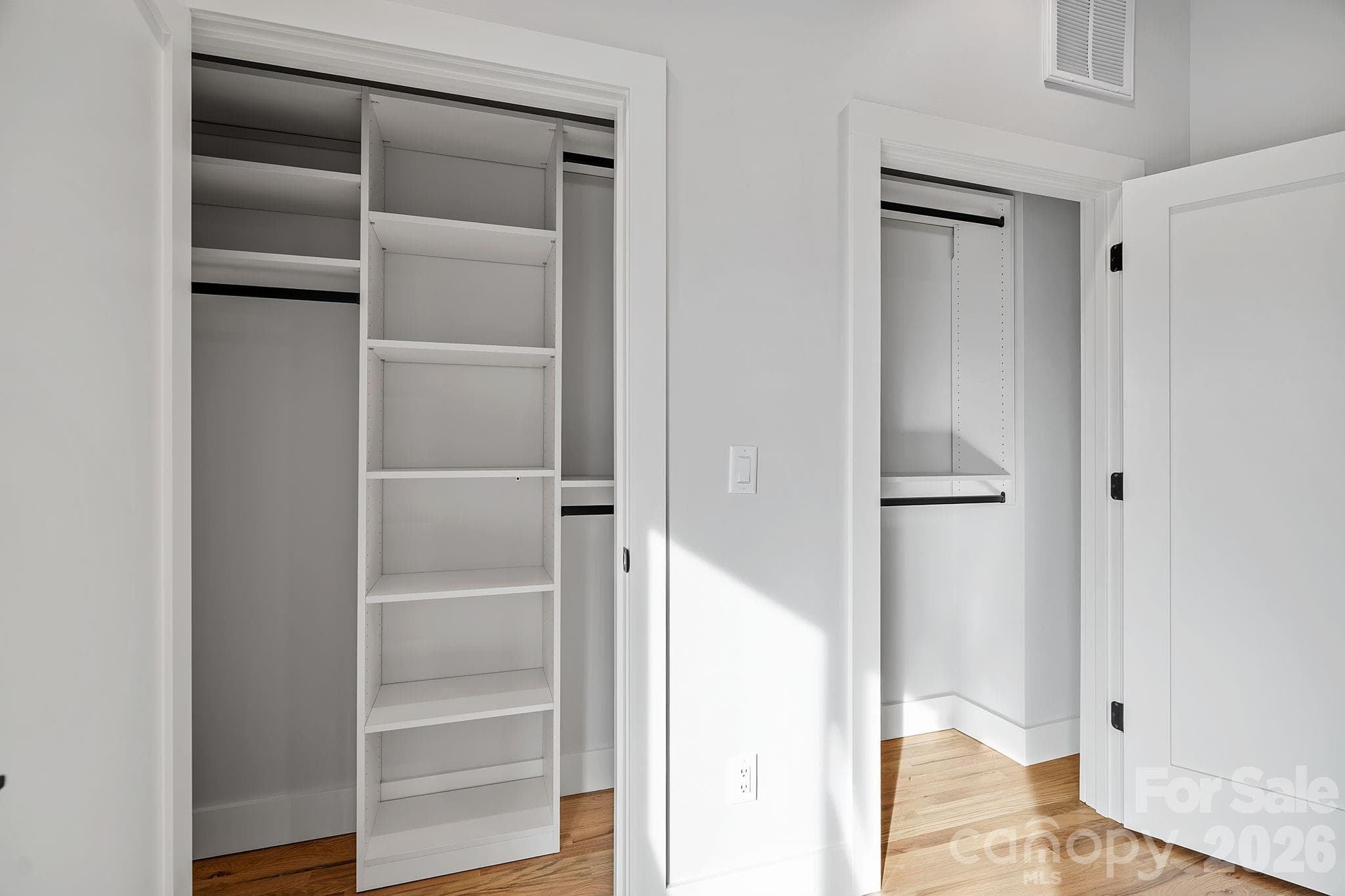 Professional Custom Closet in the Primary Suite - 9 Gudger Road, Asheville