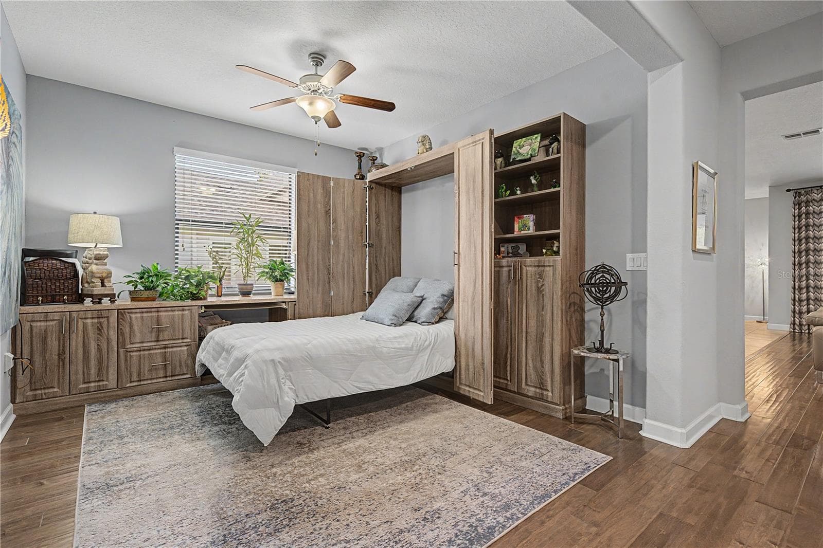 Flex room has Murphy bed which can be guest quarters or 3rd bedroom when doors added - 4926 SOUTHERN VALLEY LOOP, BROOKSVILLE