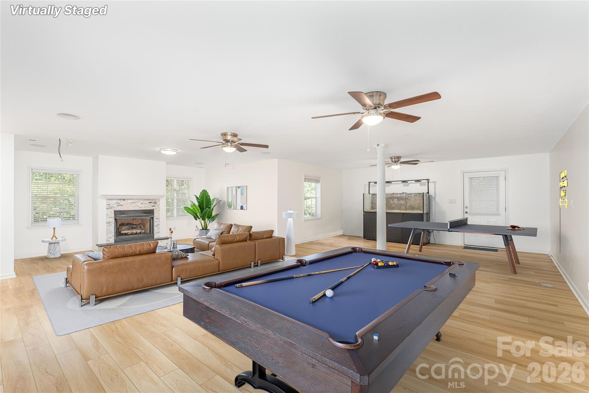 Spacious for All with Beverage Center - virtually staged - 602 Hidden Springs Drive, Asheville