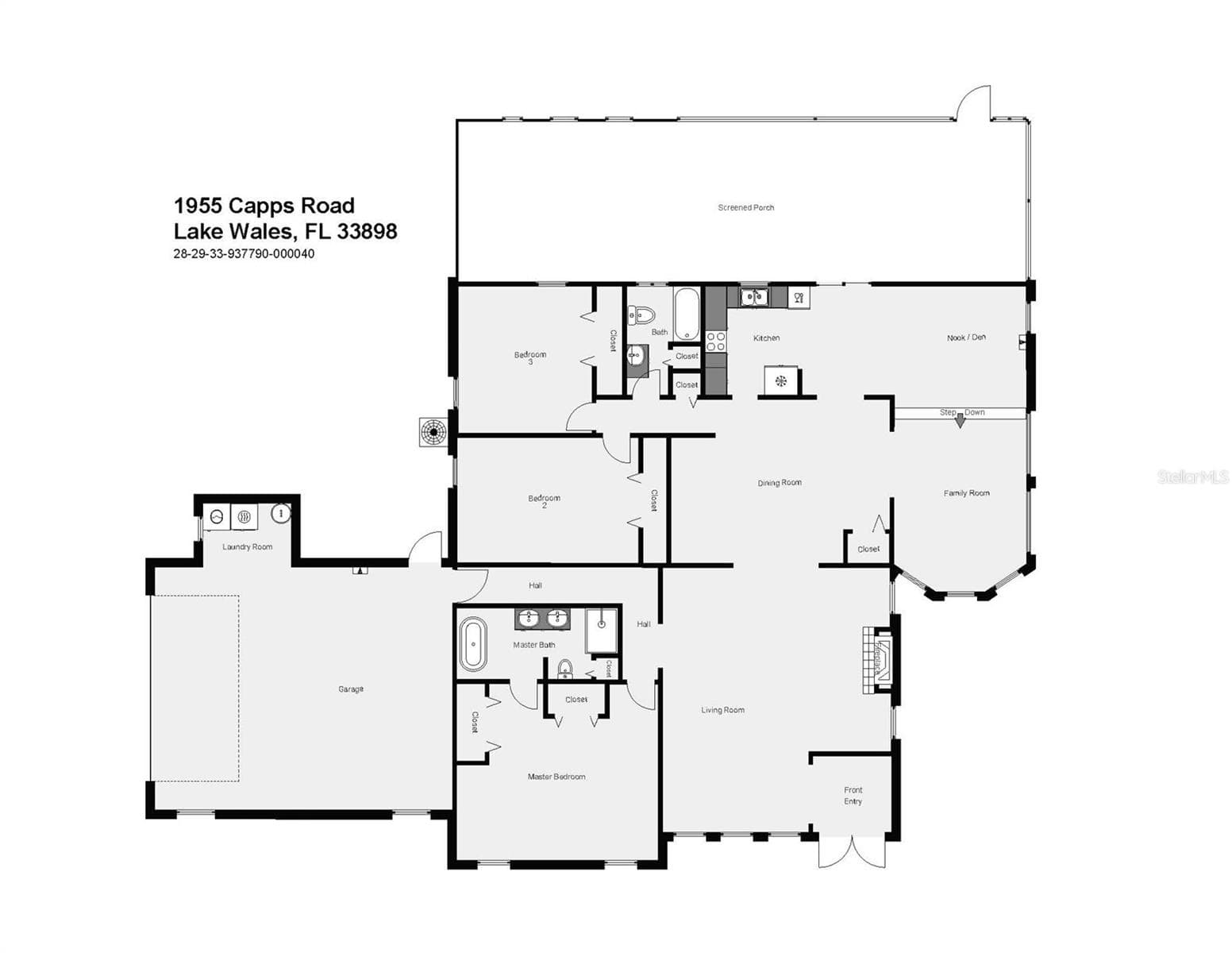 Floor Plan - 1955 CAPPS RD, LAKE WALES