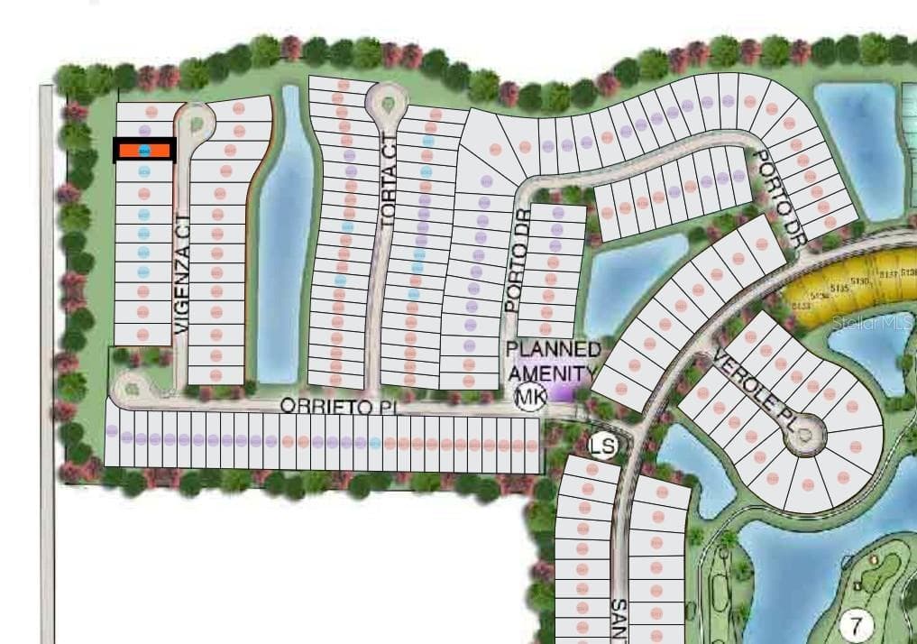 3114 Vicenza Court Site Map - 3114 VICENZA CT, BRADENTON