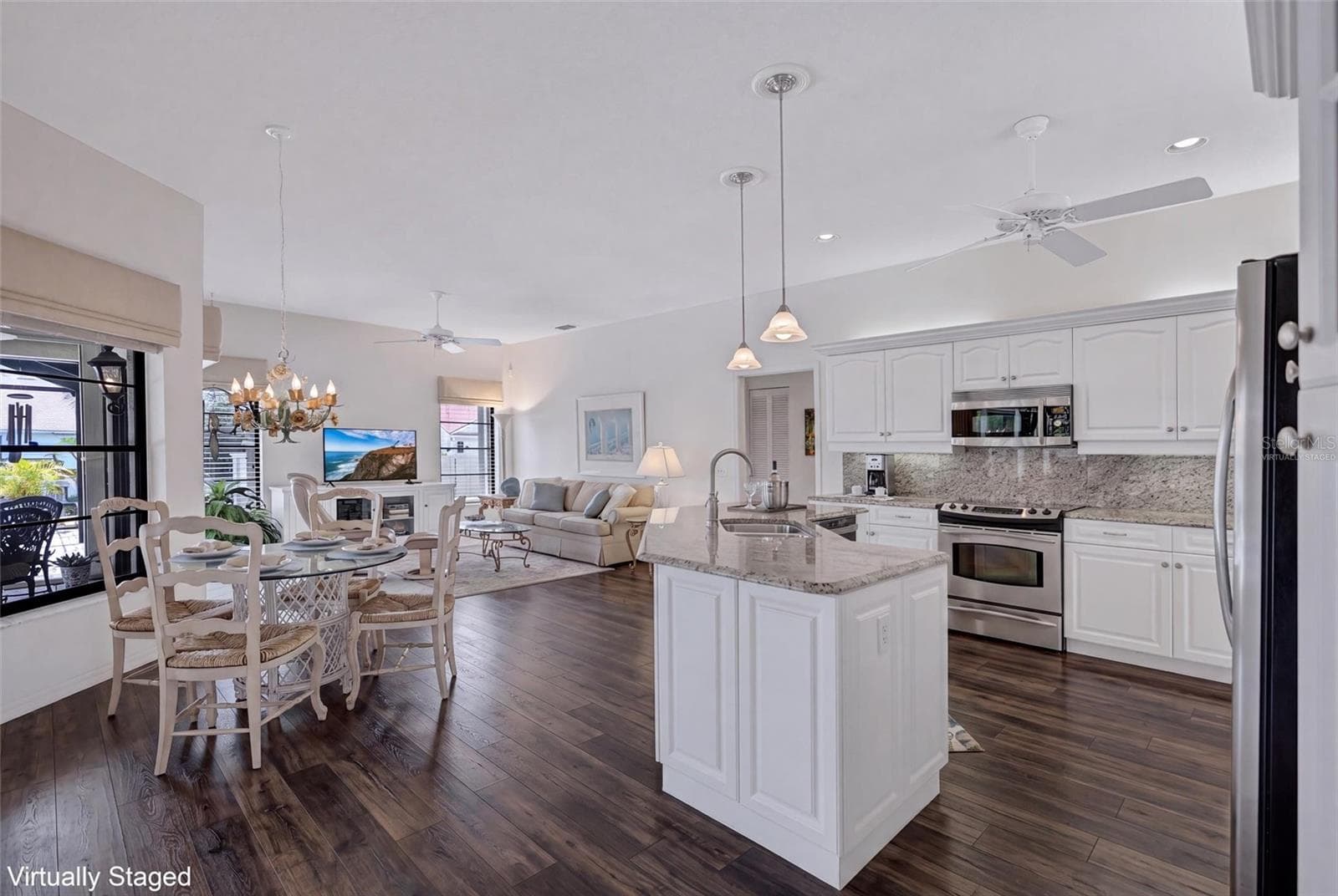Virtually Staged Flooring - 103 INLETS BLVD #103, NOKOMIS