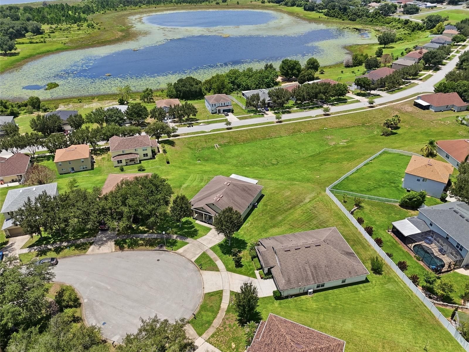 Aerial view of the Property - 1020 SAILING BAY DR, CLERMONT