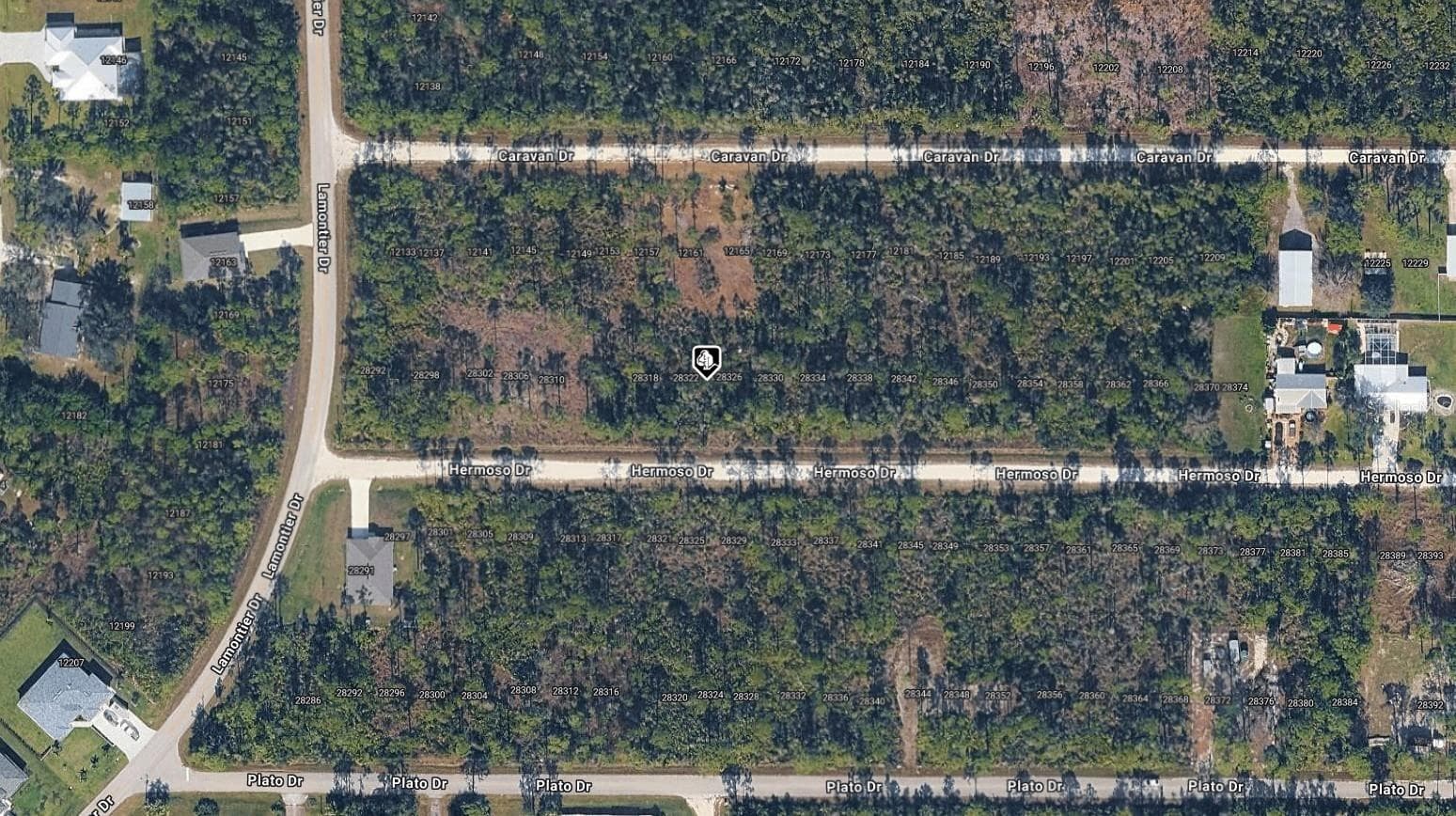 Land at 28322 & 27424 HERMOSO DR, PUNTA GORDA, photo 2 of 2
