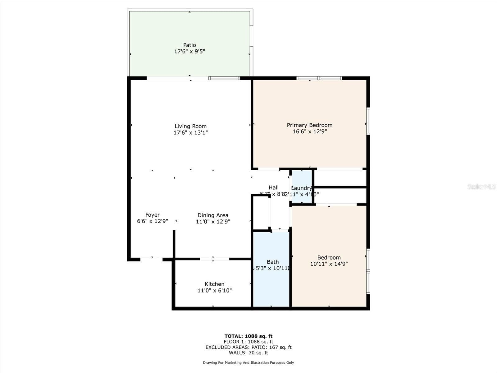 Condominium at 6100 GULFPORT BLVD S #111, GULFPORT, photo 3 of 21