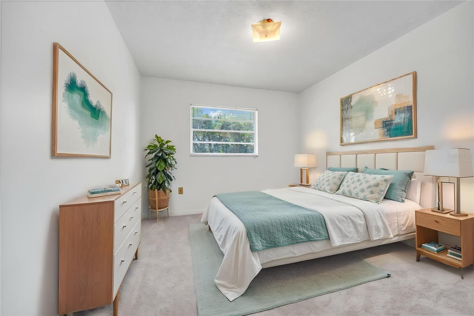 Virtually StagedBedroom - 5060 ANDREA BLVD, ORLANDO