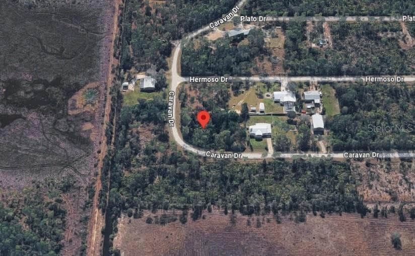 Land at 12249 CARAVAN DR, PUNTA GORDA, photo 3 of 3