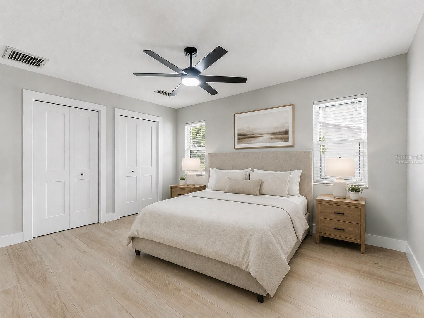 Virtually staged bedroom 3 - 2936 68TH AVE S, ST PETERSBURG