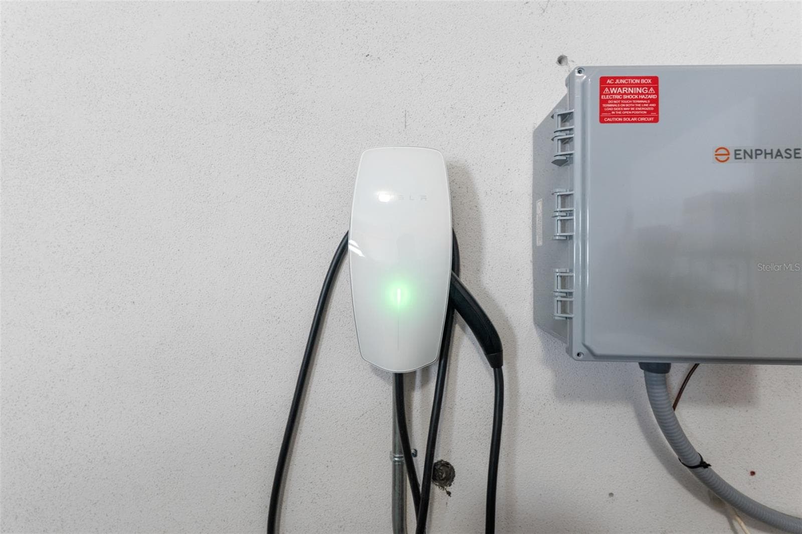 EV charger located in the garage - 2936 68TH AVE S, ST PETERSBURG