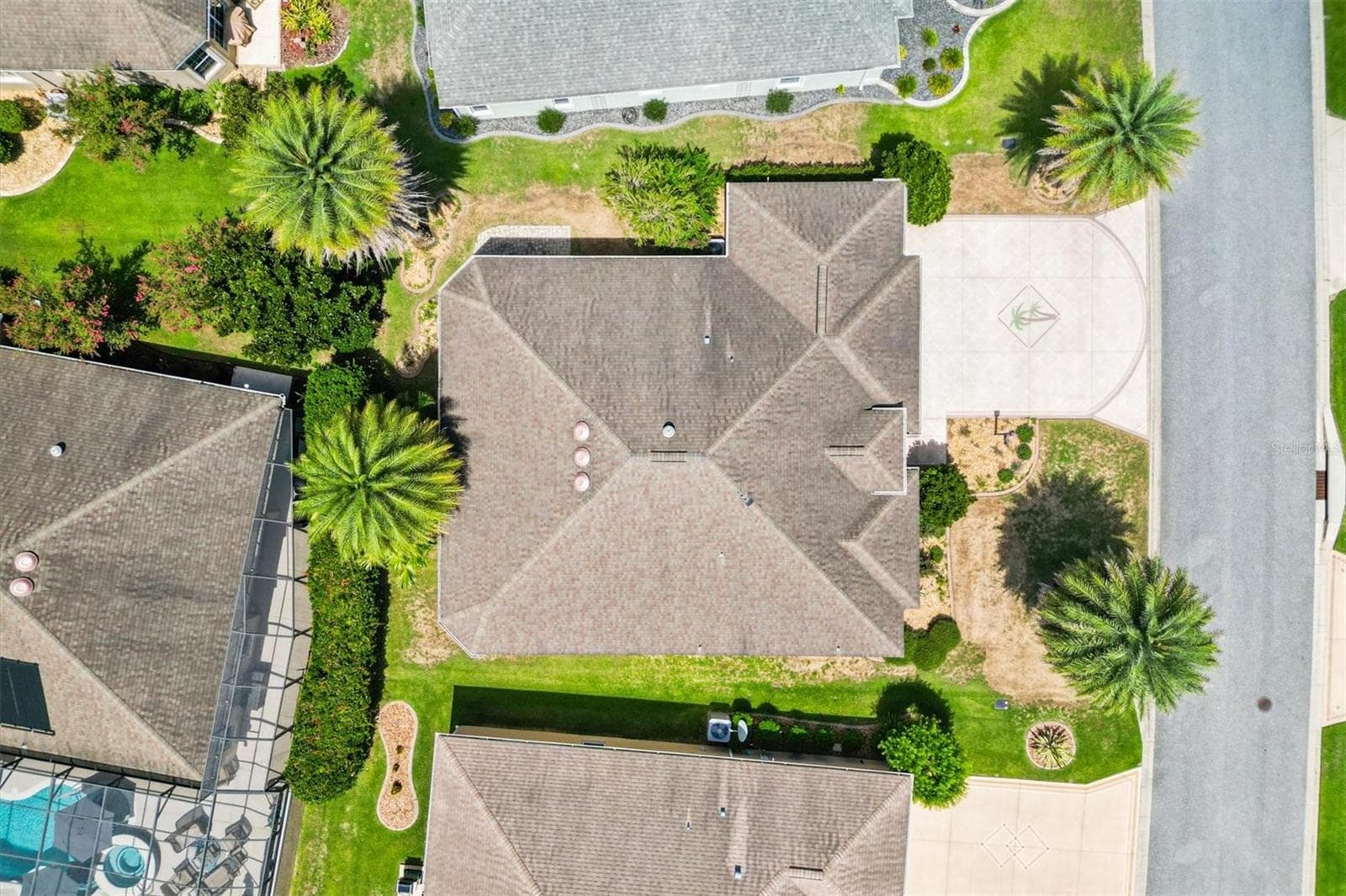 Property Aerial - 1304 BRUNELL ST, THE VILLAGES