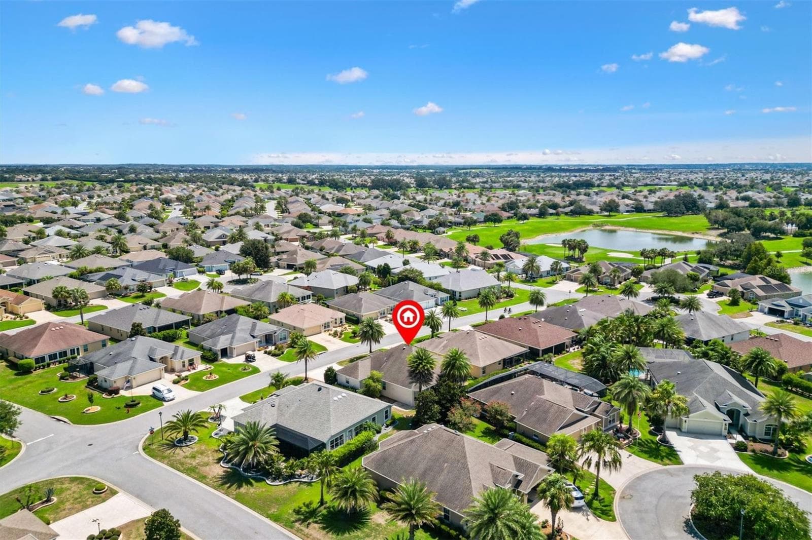 Aerial - 1304 BRUNELL ST, THE VILLAGES