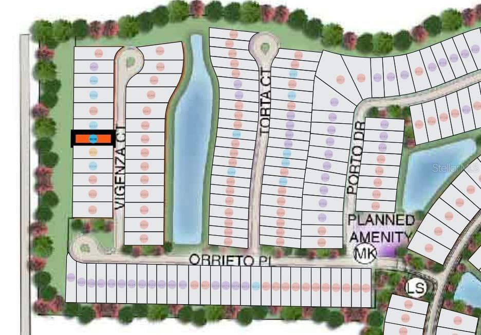 3208 Vicenza Court Site Map - 3208 VICENZA CT, BRADENTON
