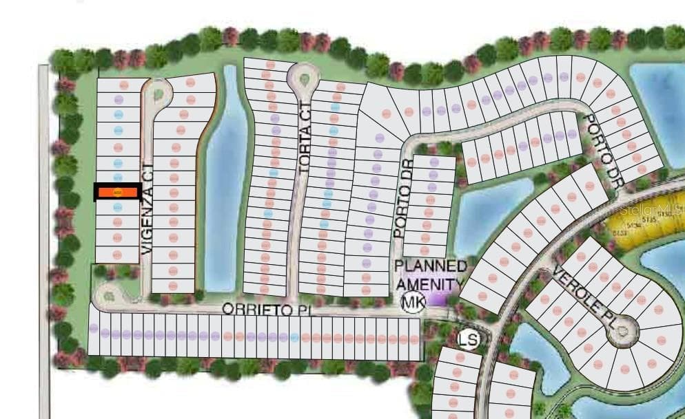 3212 Vicenza Court Site Map - 3212 VICENZA CT, BRADENTON
