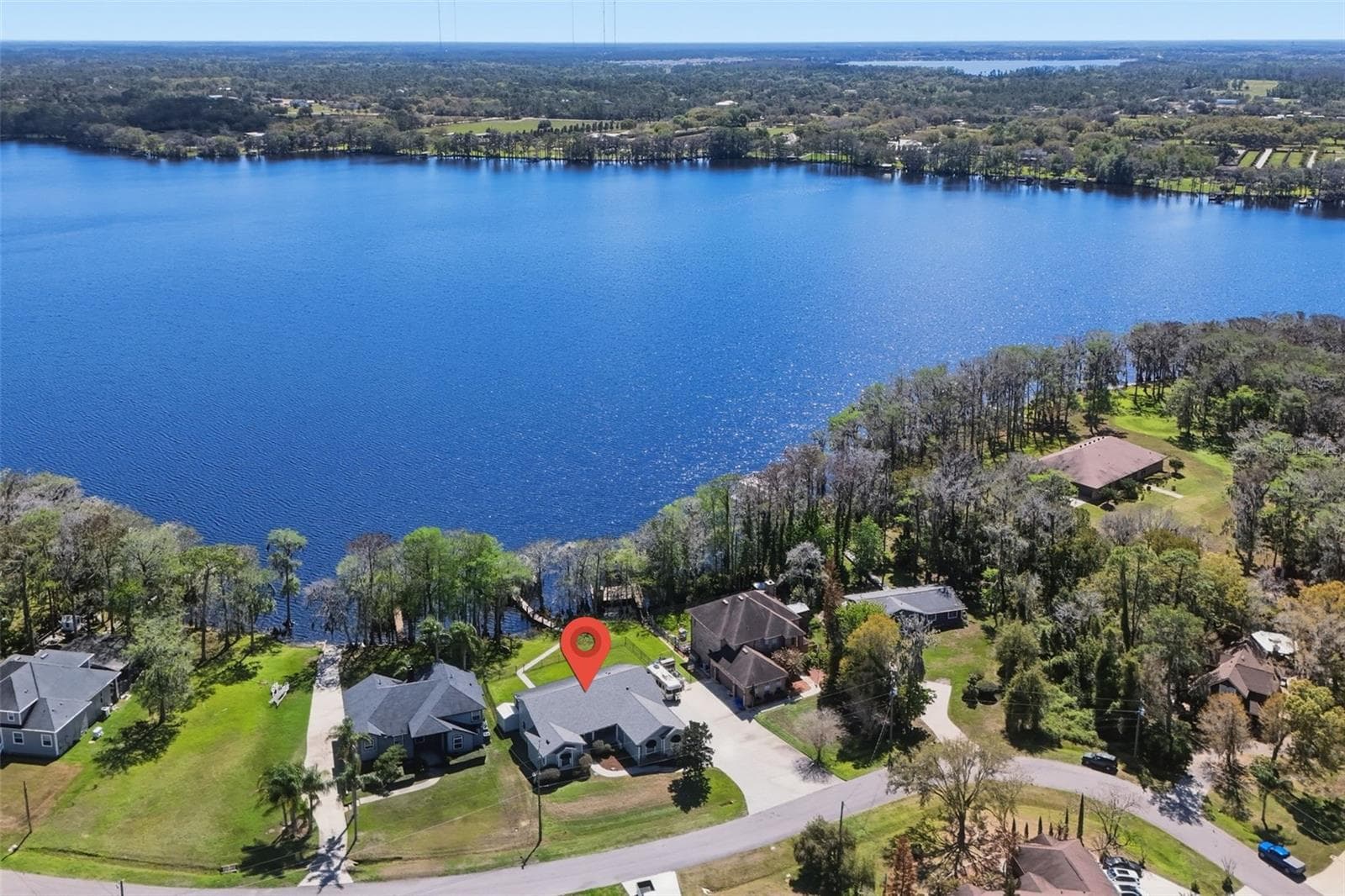 Aerial views - 834 MILLSHORE DR, CHULUOTA