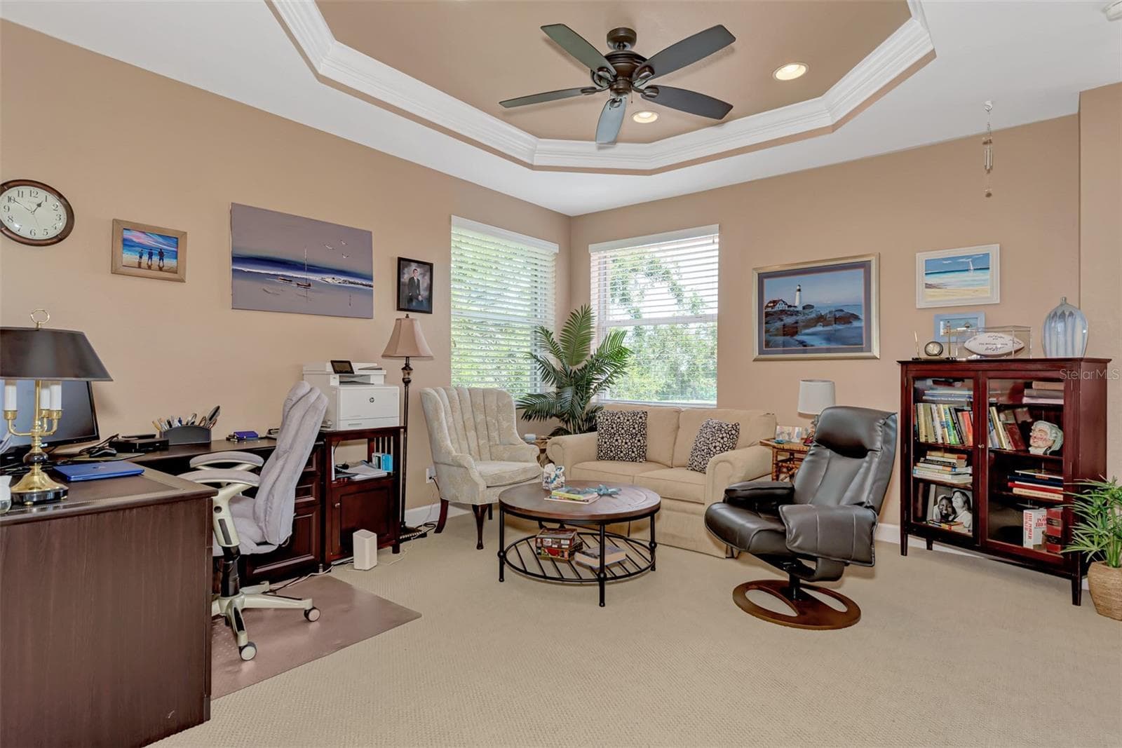 2nd Floor Loft/Den used as an office den - 13392 GOLF POINTE DR, PORT CHARLOTTE