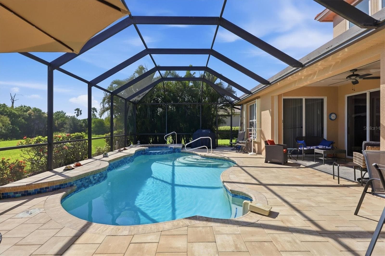 Pool and Hot Tub Resurface and retiled - 13392 GOLF POINTE DR, PORT CHARLOTTE