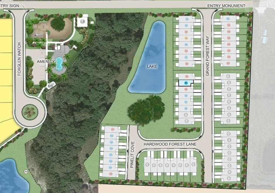 7187 Grand Forest Way Site Map - 7187 GRAND FOREST WAY, NOKOMIS