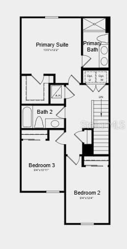 Floor 2 - Additional Highlights Include: GE refrigerator, washer and dryer, whole house blinds, and extended LVP flooring at the 1st floor - 7199 GRAND FOREST WAY, NOKOMIS