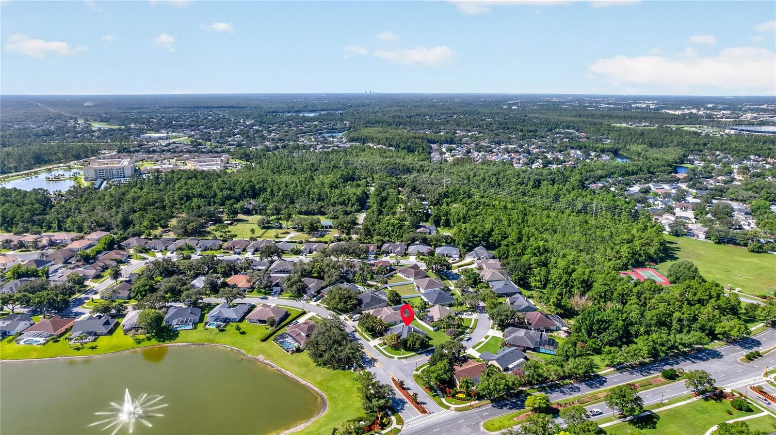 Aerial View - 1907 WESTBOURNE DR, OVIEDO