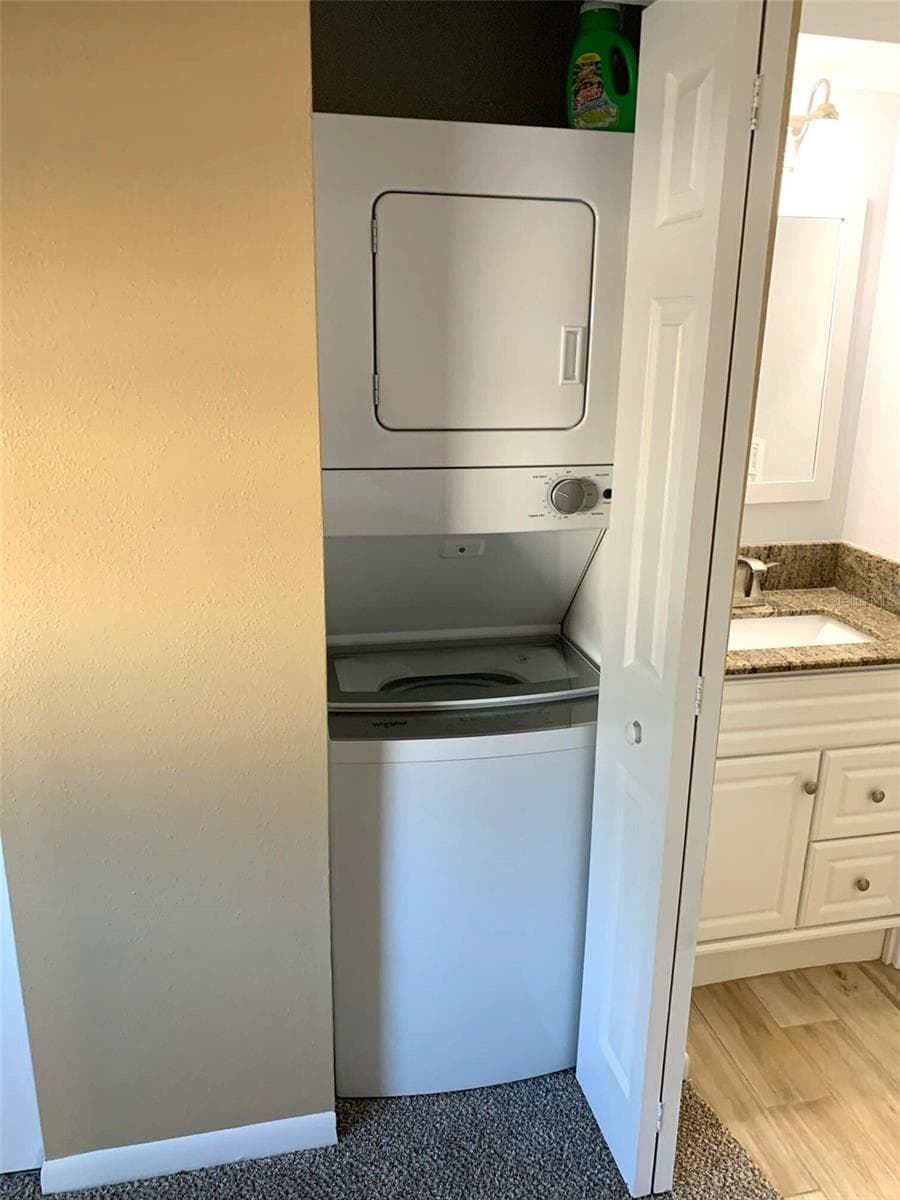 Inside Washer and Dryer - 1103 CYPRESS GARDENS BLVD #13, WINTER HAVEN