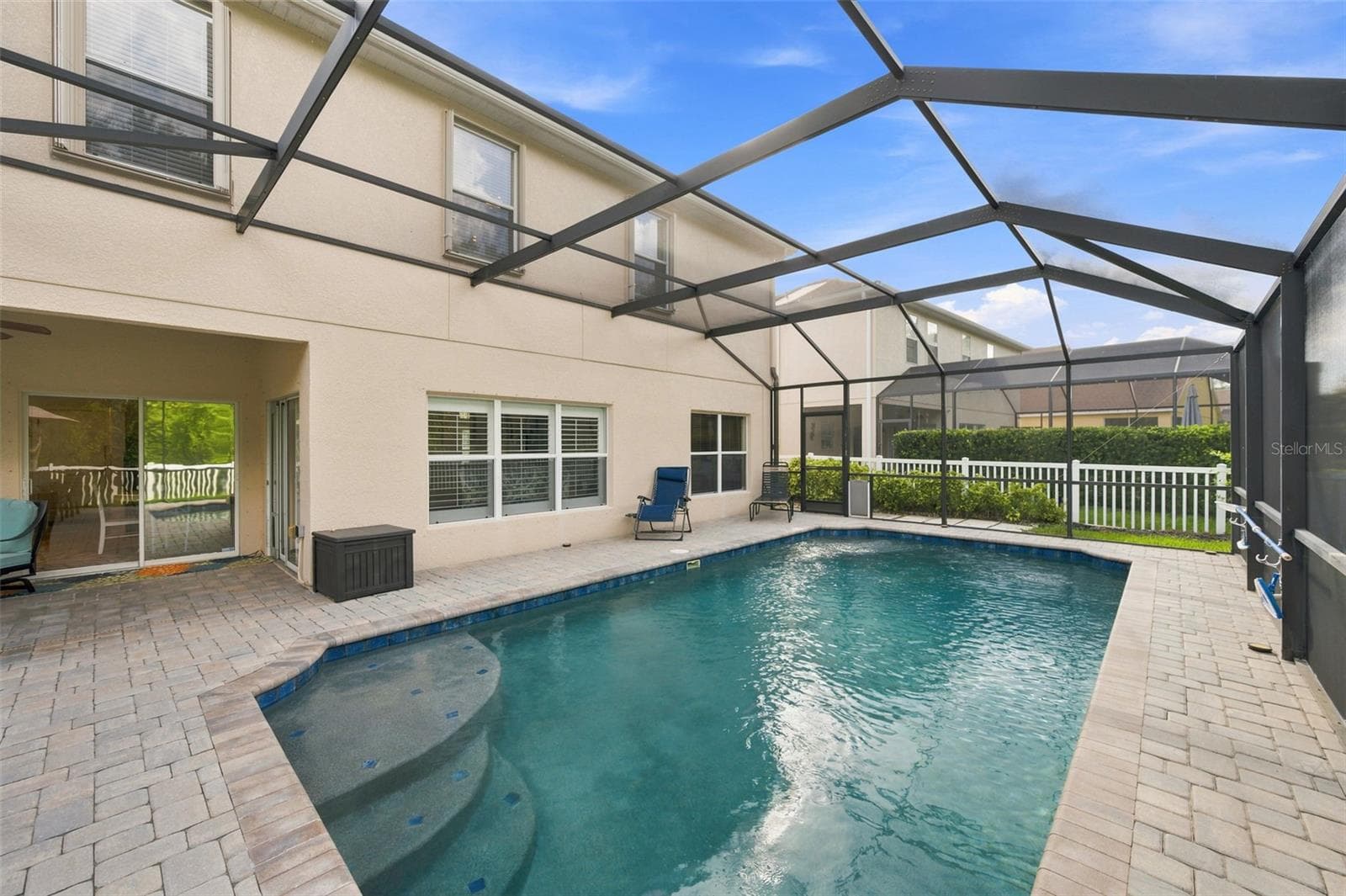 Pebble-tech, saltwater & solar heated! - 11507 BELLE HAVEN DR, NEW PORT RICHEY