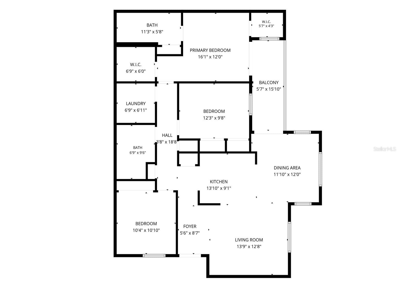 Floor plan - 1025 VILLAGIO CIR #101, SARASOTA