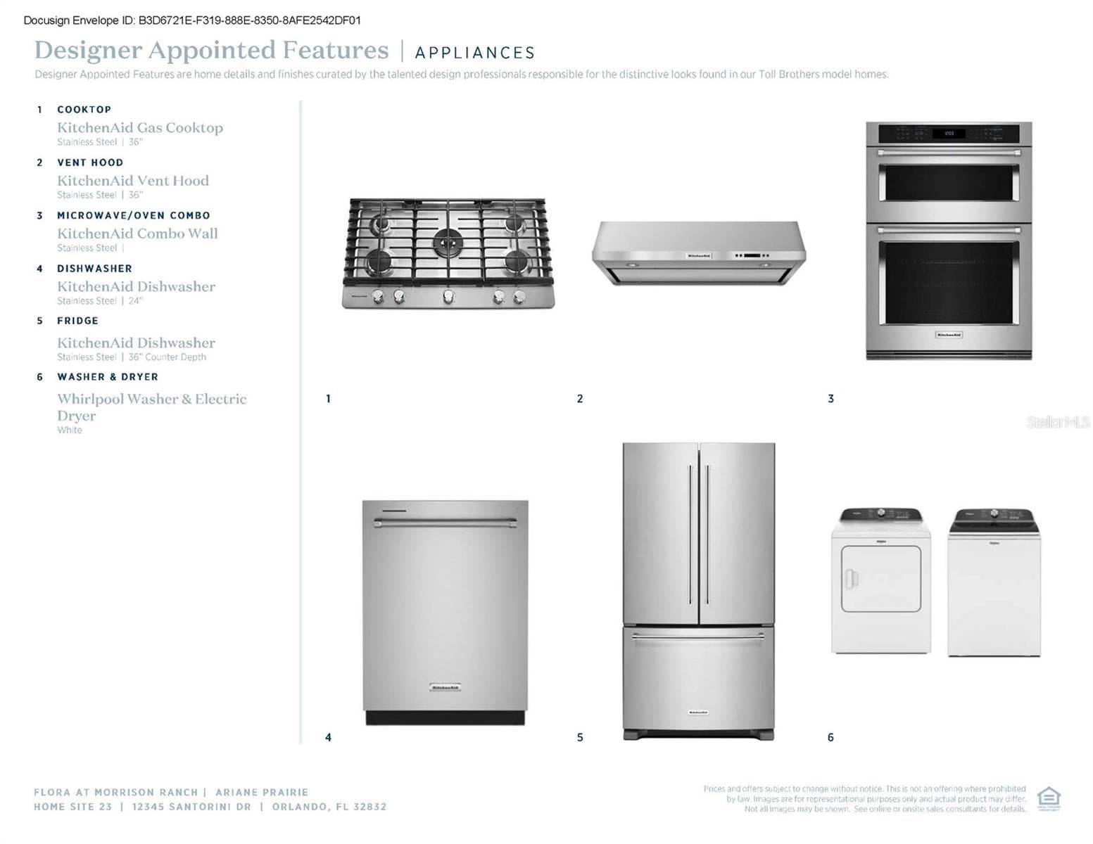 Upgraded appliance package - 2783 ARBOR DUNE AVE, APOPKA