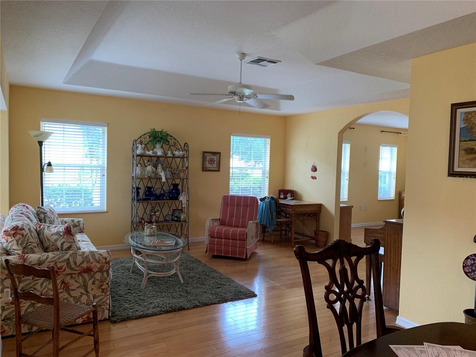 Living room - open to den - 6369 SW 117TH LOOP, OCALA