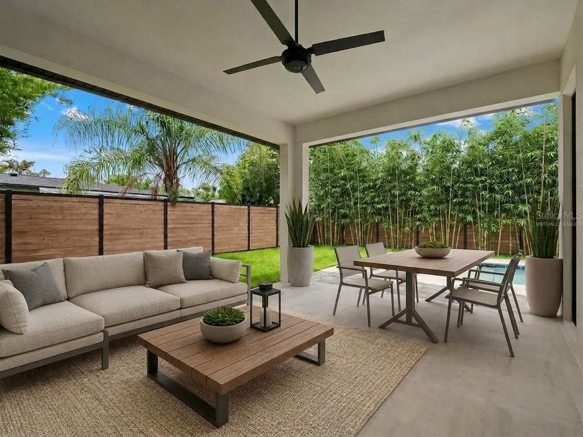 Covered Lanai- Virtually Staged - 641 NORTHWOOD CIRCLE, WINTER PARK
