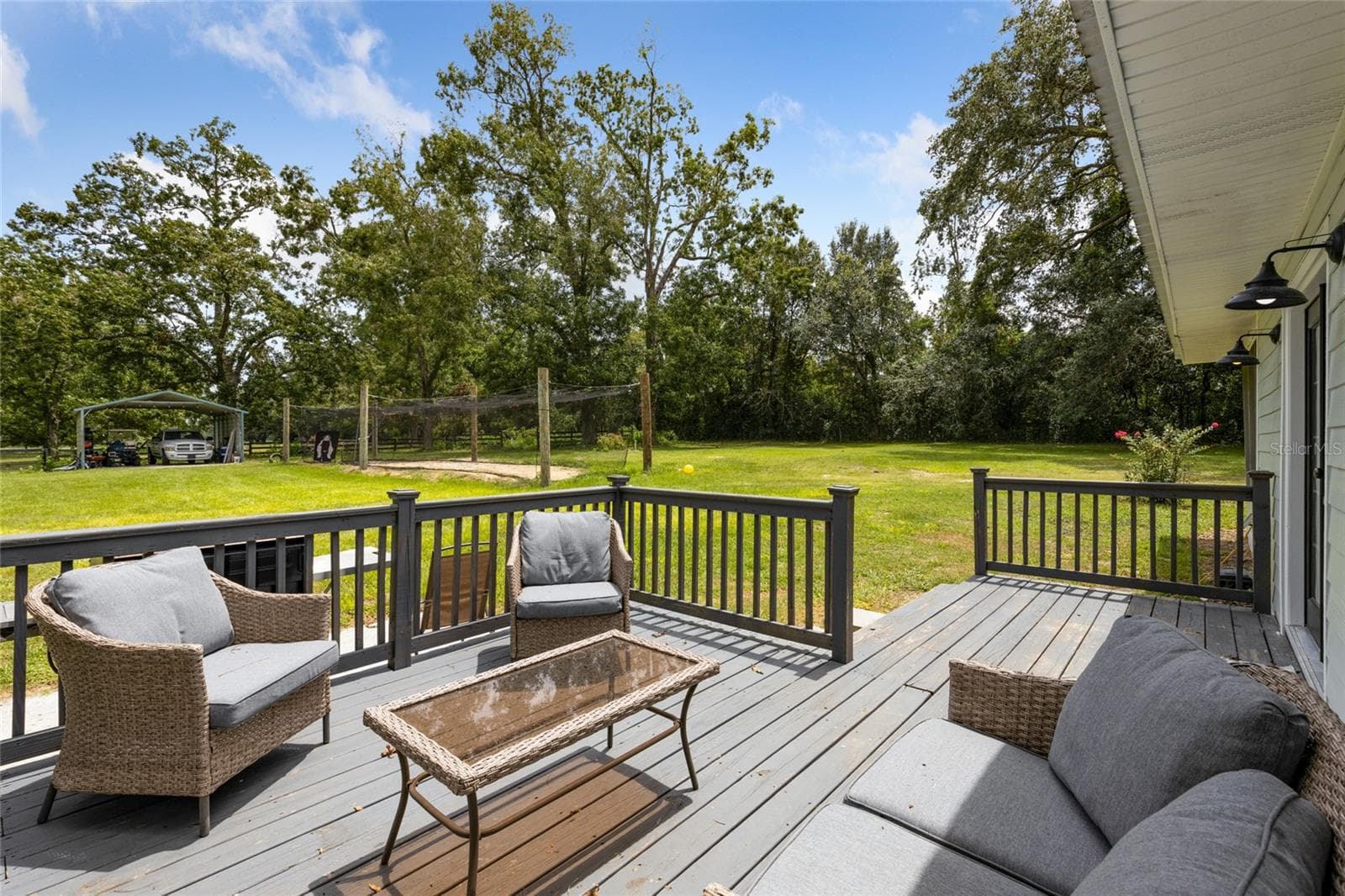 Rear Deck - 1845 SW HALTIWANGER RD, LAKE CITY