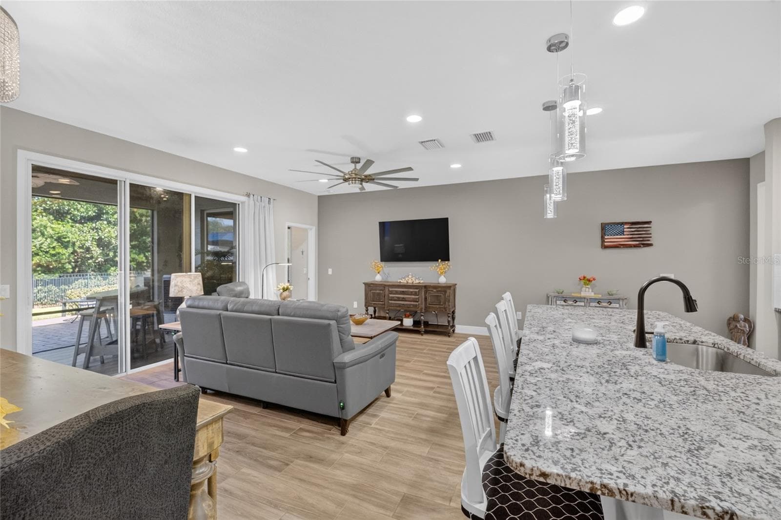 Living Room - 3508 NW 55TH CT, OCALA