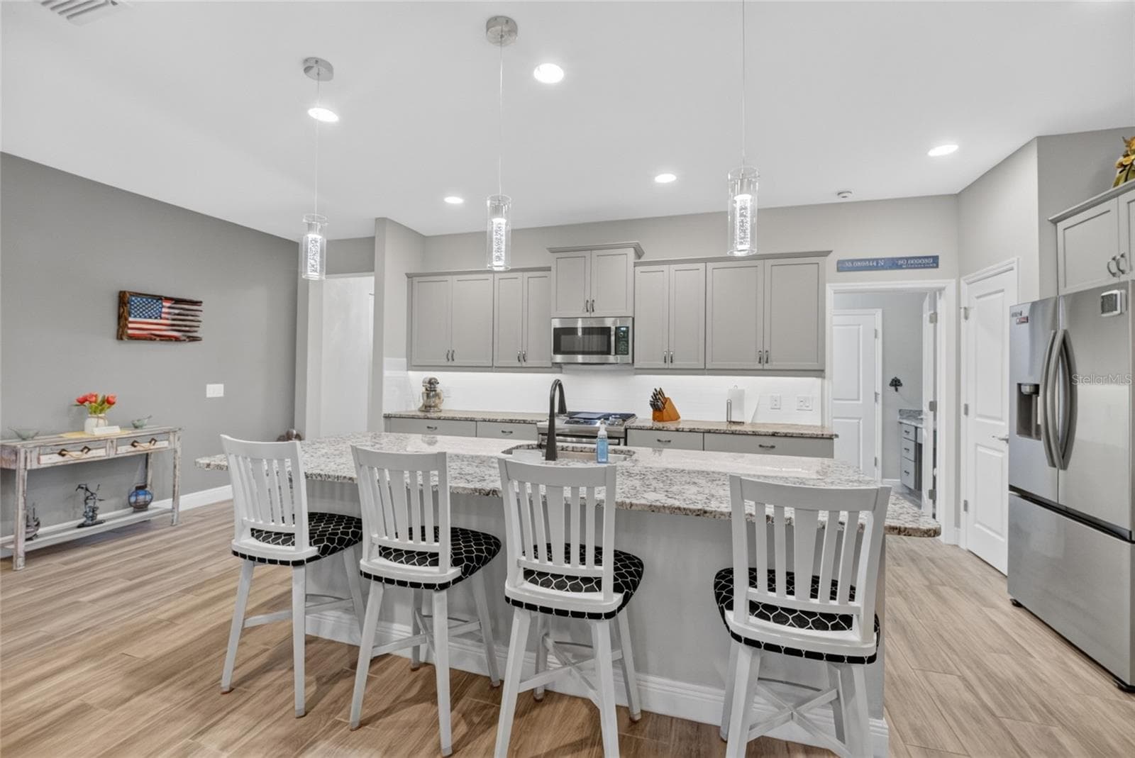 Kitchen/ Breakfast Bar - 3508 NW 55TH CT, OCALA