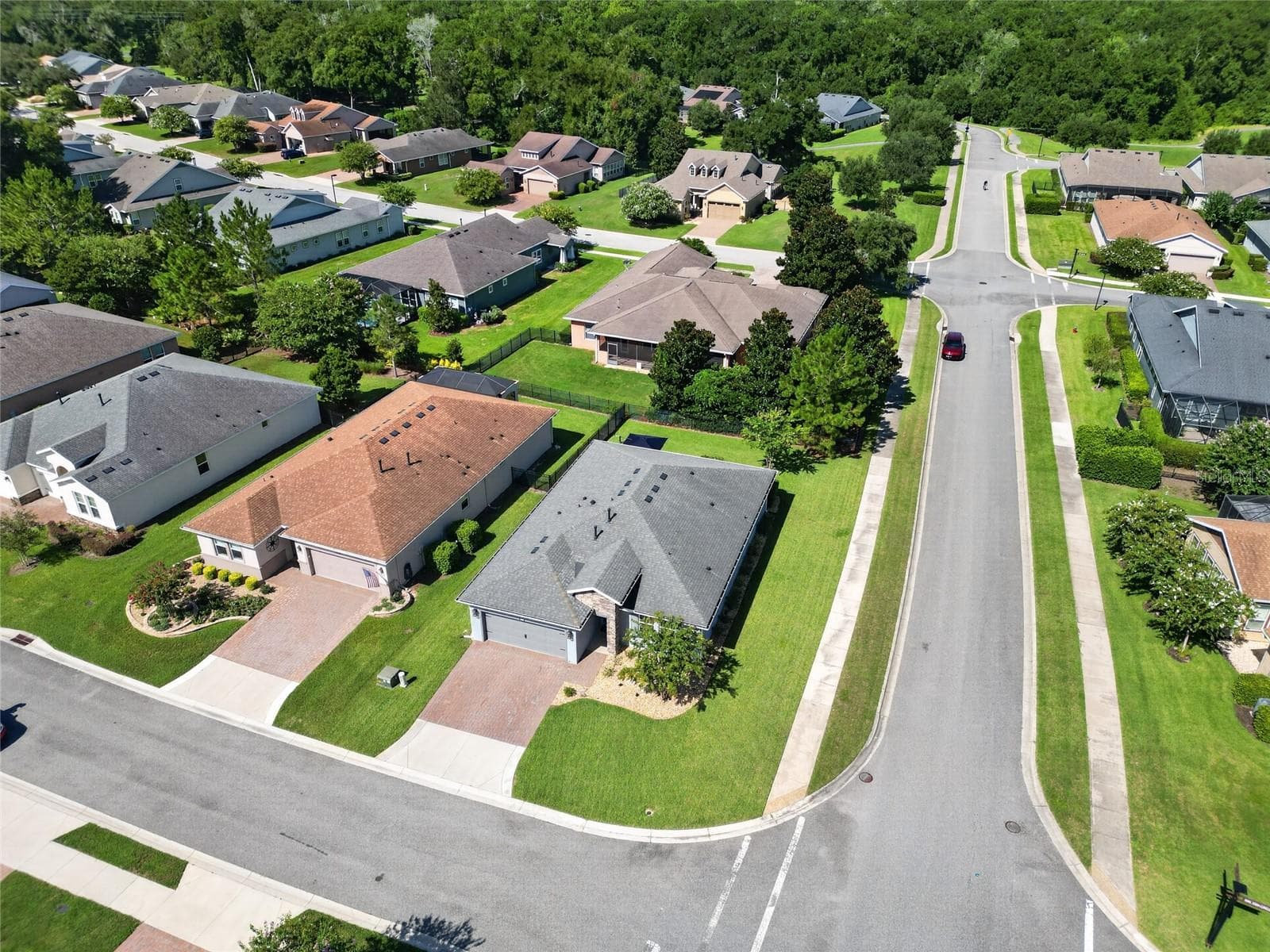 Aerial view - 3508 NW 55TH CT, OCALA