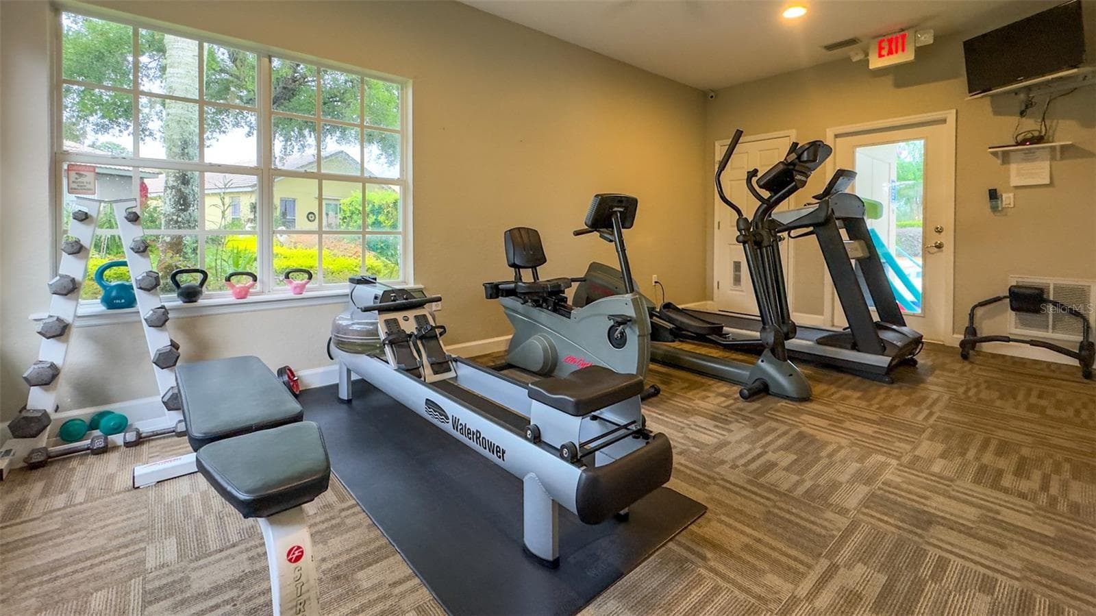 Community workout room - 8027 SAINT ANDREWS WAY, MOUNT DORA