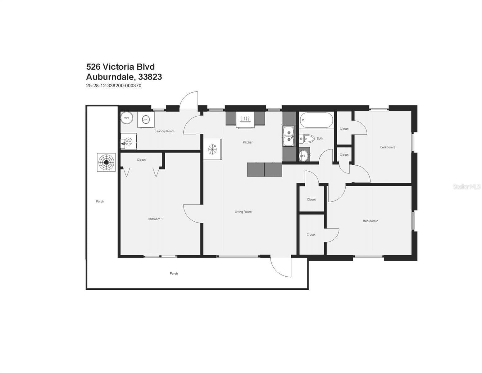 Floor Plan - 526 VICTORIA BLVD, AUBURNDALE