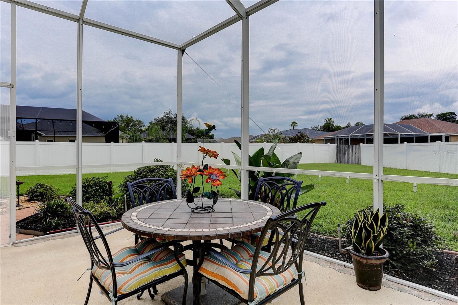 Screened Lanai - 3815 RED BLUFF CT, LAND O LAKES