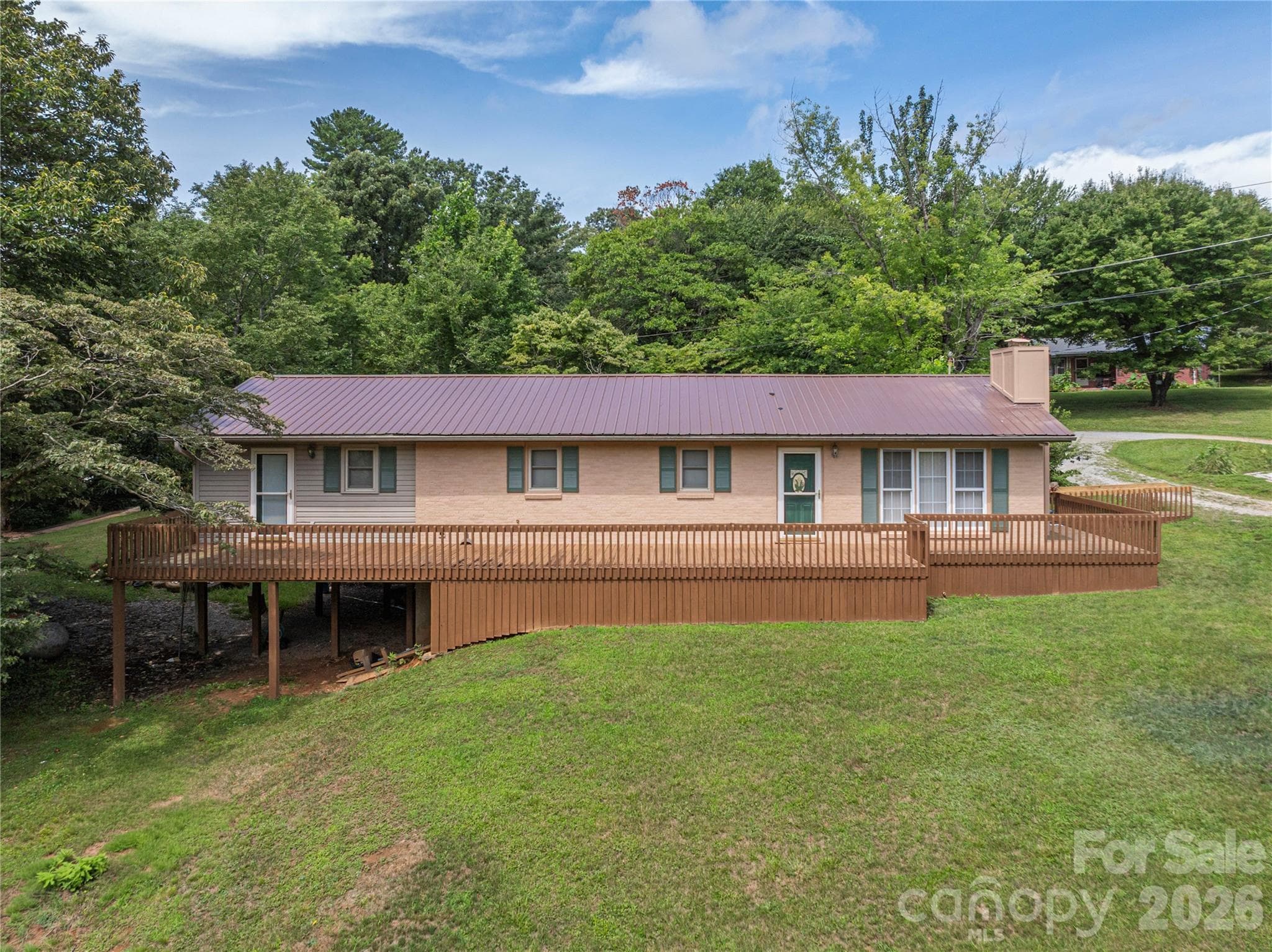 New metal roof September 2025 - 69 Emerald Lane, Hendersonville