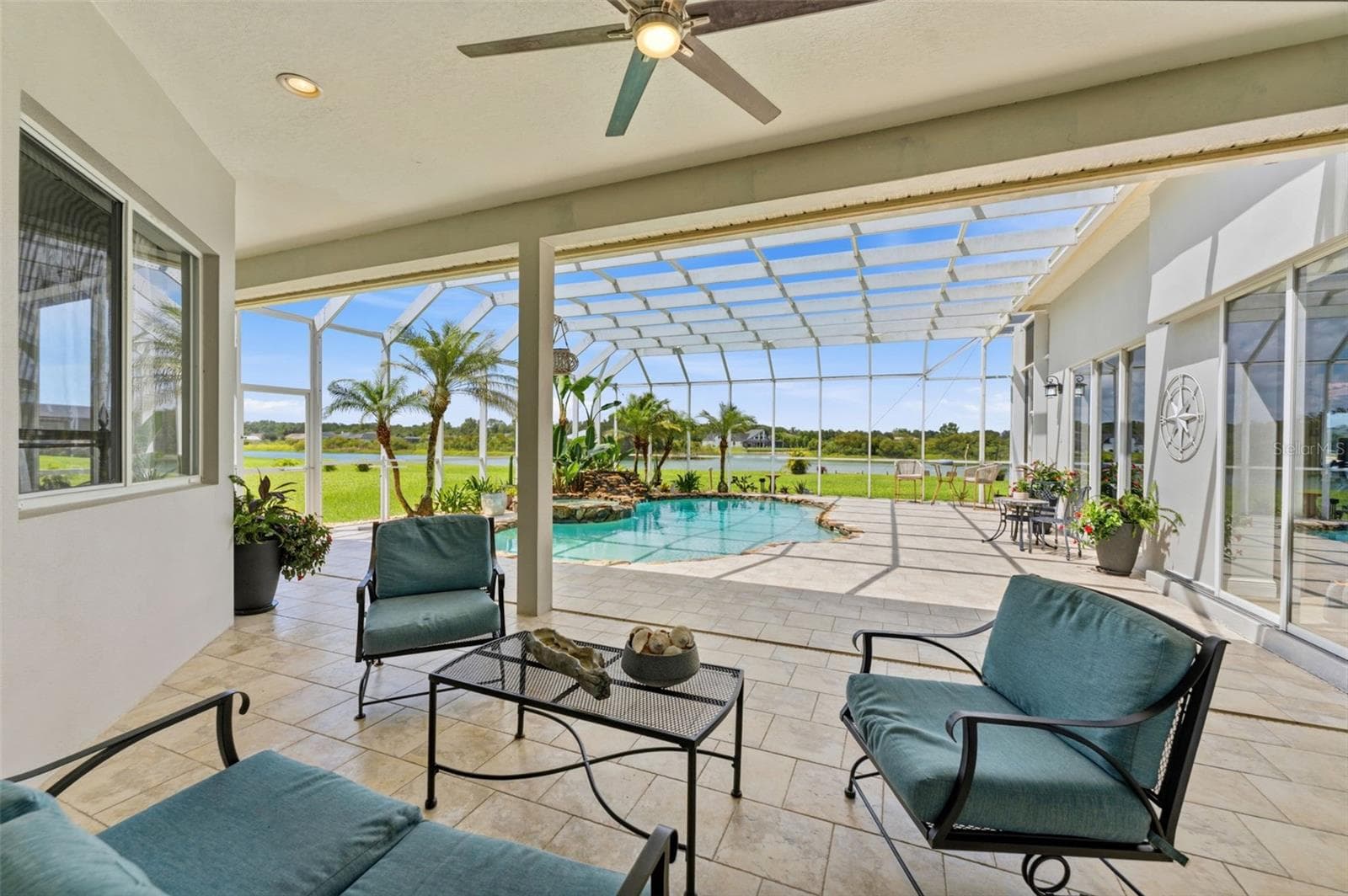 Morning Meditations & Poolside Conversations - 24355 HIDEOUT TRL, LAND O LAKES