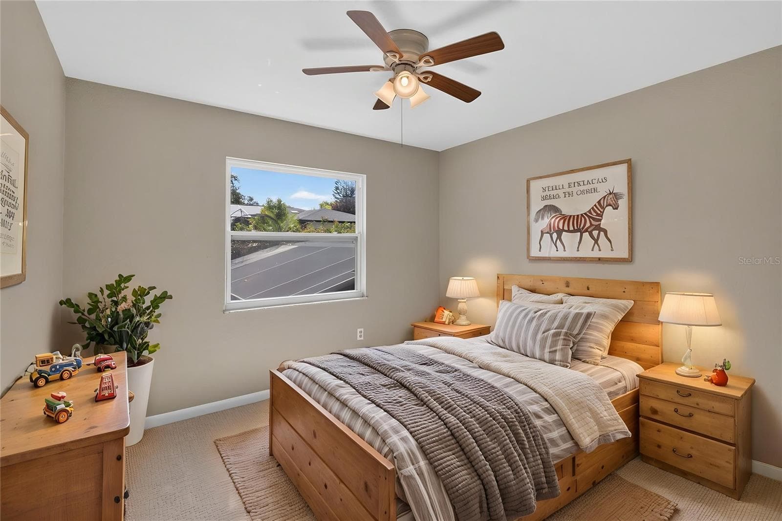 Bedroom #4 (11x11) - virtual stage - 656 LITTLE WEKIVA RD, ALTAMONTE SPRINGS