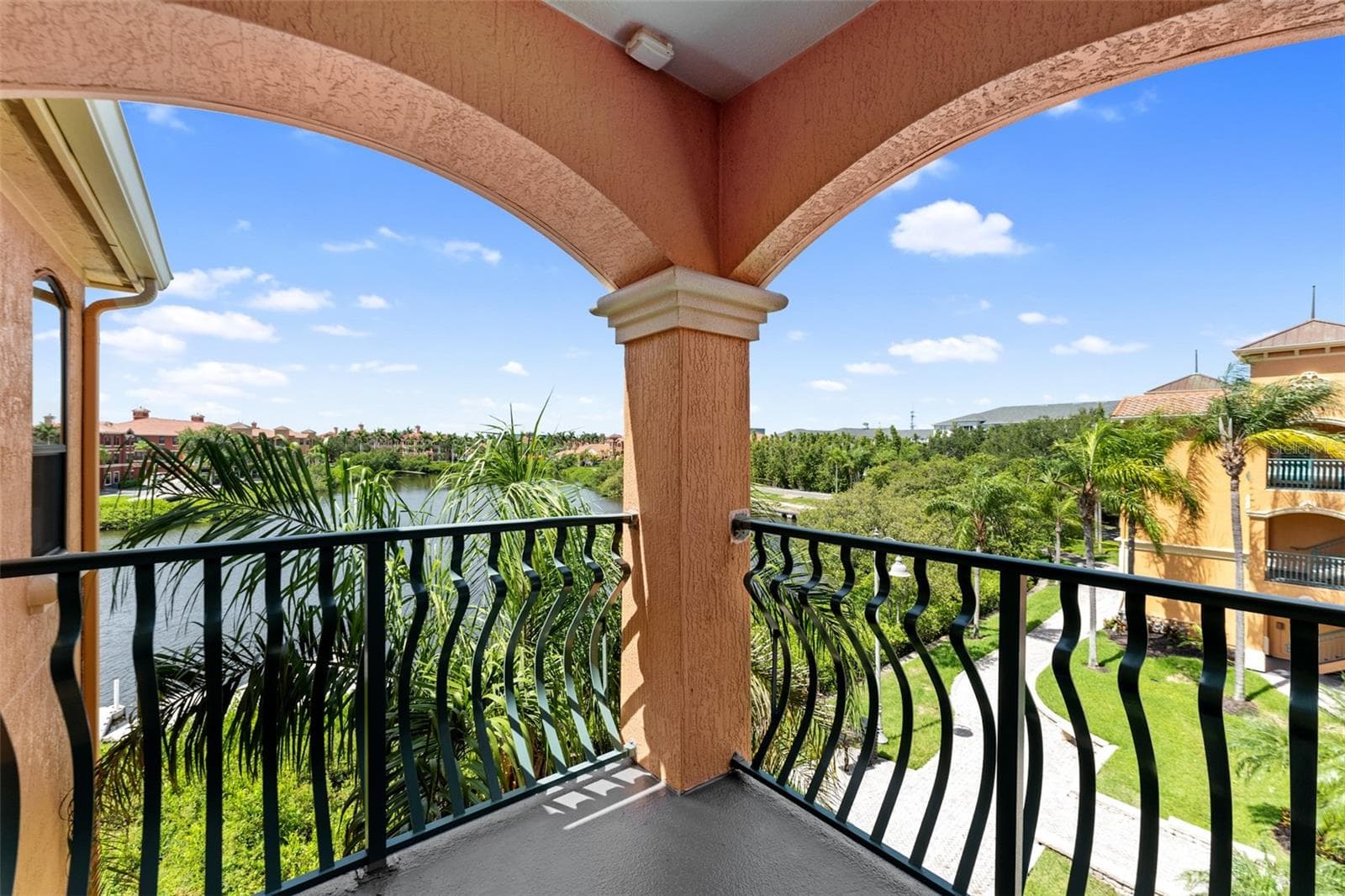 Water view from back of Building - 2717 VIA CIPRIANI #631A, CLEARWATER