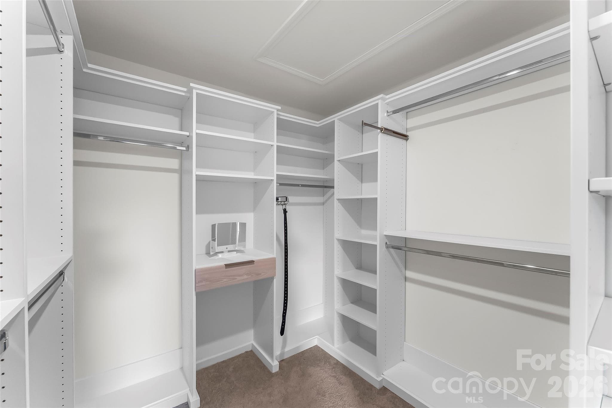 Custom primary closet - 112 Divot Lane, Statesville