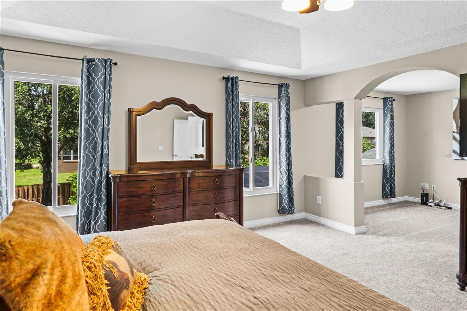 The owners suite is spacious with a flex space connected which could be used as a gym, office or nursery - 483 VIA TUSCANY LOOP, LAKE MARY