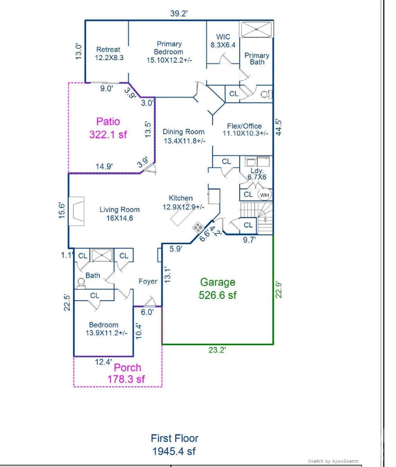 Wonderful Floor Plan for easy living! Main Level - 127 Brawley Point Circle, Mooresville