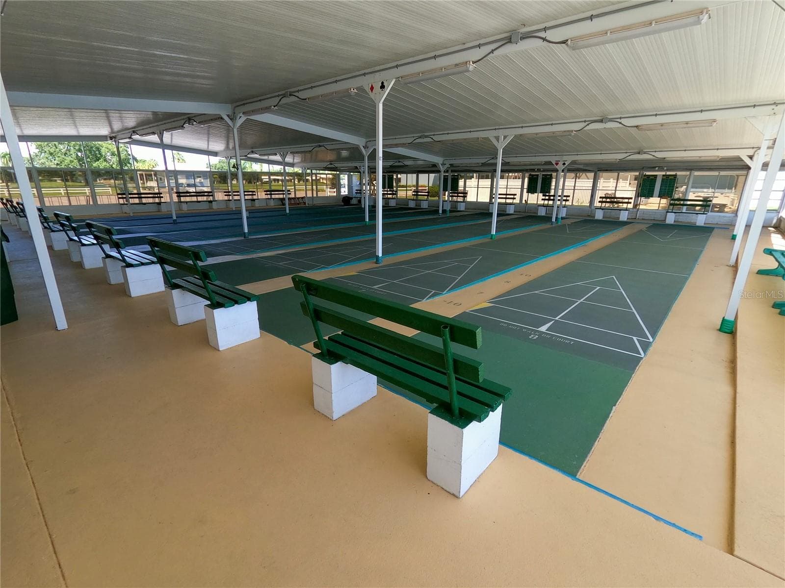 8 covered Shuffleboard courts - 1100 BELCHER RD S #787, LARGO